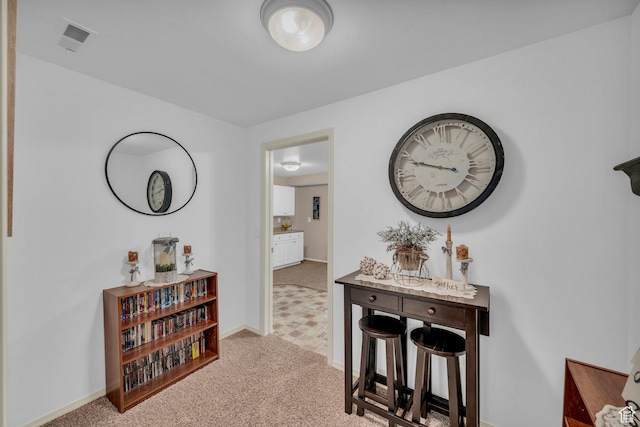 2218 W 2575 N, Cedar City, UT 84721 - hallway with light carpet, baseboards, and visible vents