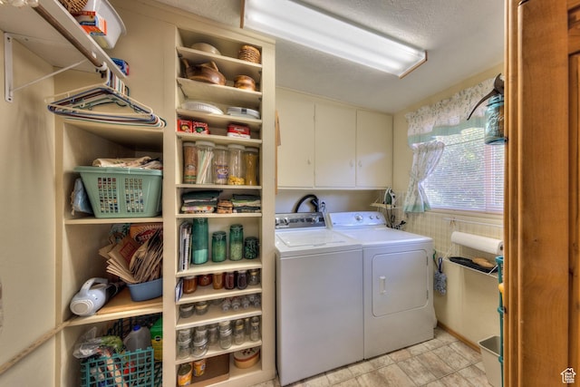 343 S Tusher St, Moab, UT 84532 - laundry room featuring cabinet space and washing machine and dryer