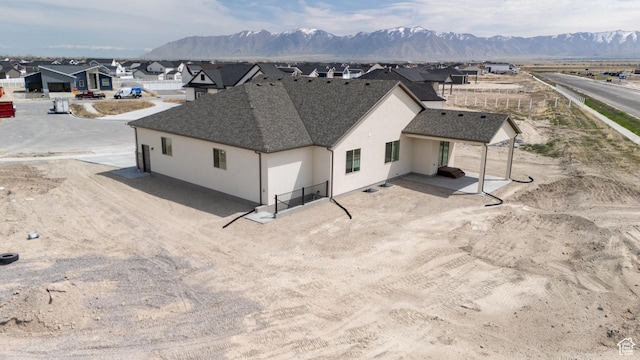 678 S Todd Ct, Grantsville, UT 84029 - birds eye view of property with a mountain view and a residential view