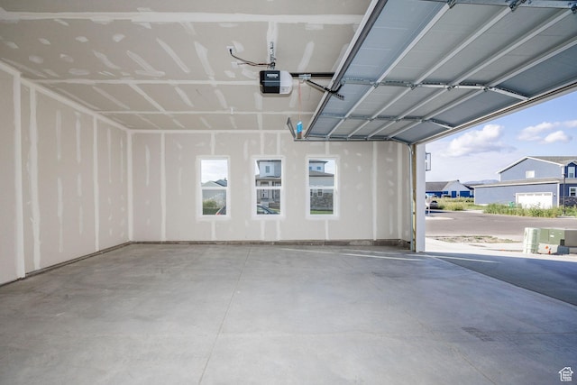 626 W 20 N, Hyrum, UT 84319 - garage featuring a garage door opener