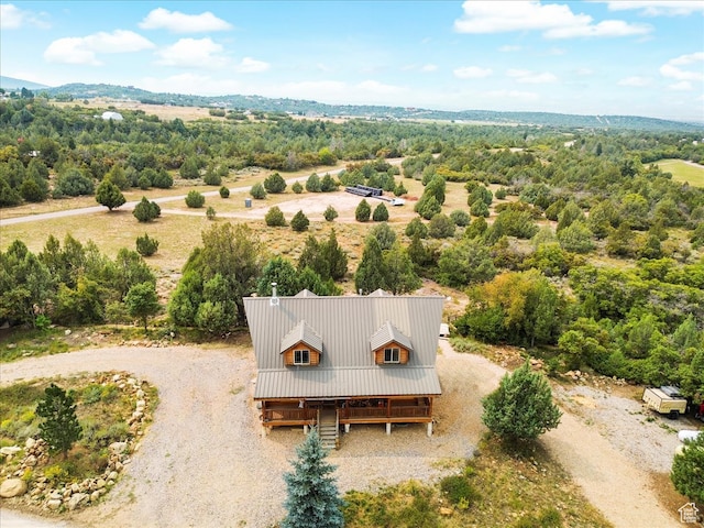 14775 N 12565 E 66&67, Mount Pleasant, UT 84647 - aerial view with a wooded view