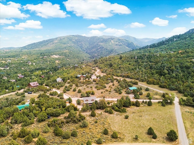 14775 N 12565 E 66&67, Mount Pleasant, UT 84647 - aerial view featuring a forest view and a mountain view