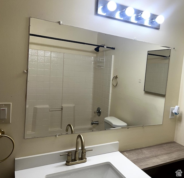 14112 S Senior Band Rd, Draper, UT 84020 - bathroom featuring vanity and washtub / shower combination