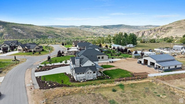 1806 S Summit Haven Dr Unit 1, Francis, UT 84036 - bird's eye view featuring a mountain view and a residential view