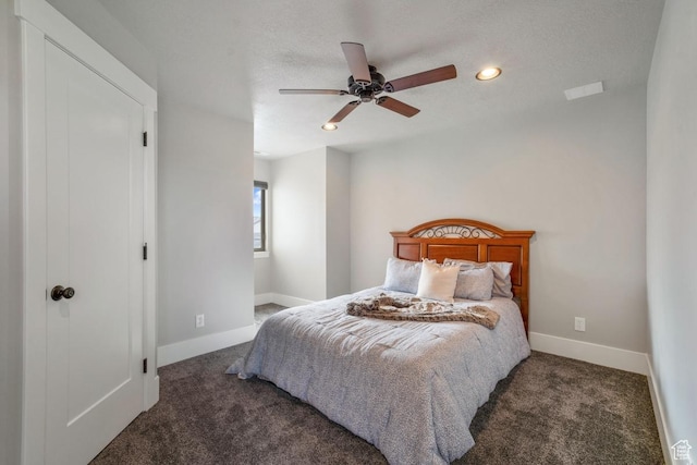 1806 S Summit Haven Dr Unit 1, Francis, UT 84036 - bedroom featuring baseboards, carpet, and recessed lighting