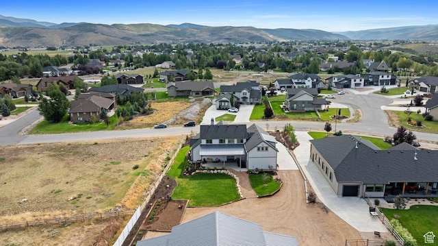 1806 S Summit Haven Dr Unit 1, Francis, UT 84036 - birds eye view of property featuring a mountain view and a residential view