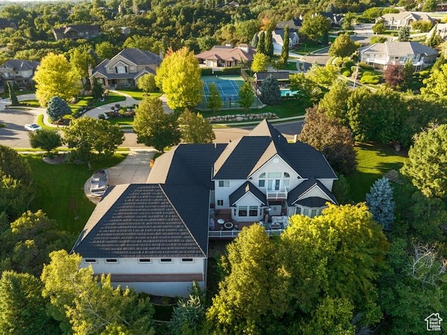643 W Ridgewood Cir, Farmington, UT 84025 - birds eye view of property with a residential view