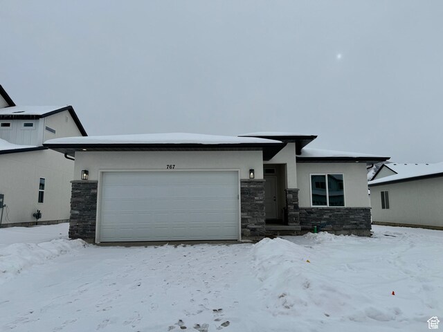 1701 S Windsong Dr Unit 377, Santaquin, UT 84655 - view of front facade featuring a garage