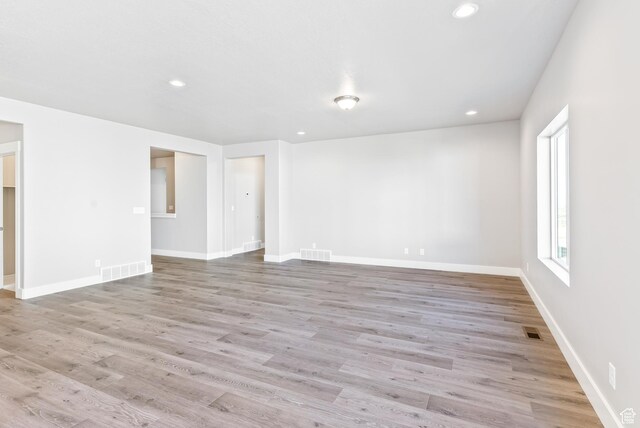 1781 S Windsong Dr Unit 384, Santaquin, UT 84655 - unfurnished room with recessed lighting, light wood-type flooring, and baseboards
