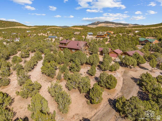 4245 S Artifact Dr, Cedar City, UT 84720 - drone / aerial view featuring a mountain view