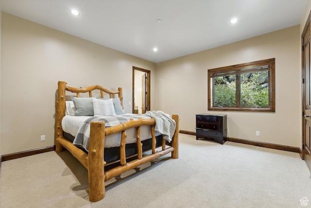 3608 Sun Ridge Dr, Park City, UT 84060 - bedroom featuring recessed lighting, carpet flooring, and baseboards