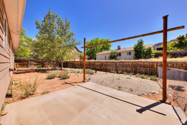 1122 E Holyoak Ln, Moab, UT 84532 - view of patio featuring a fenced backyard