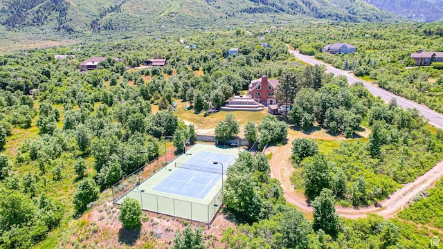 410 S Woodland Hills Dr, Woodland Hills, UT 84653 - birds eye view of property with a forest view