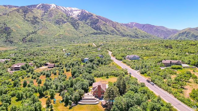 410 S Woodland Hills Dr, Woodland Hills, UT 84653 - aerial view featuring a mountain view