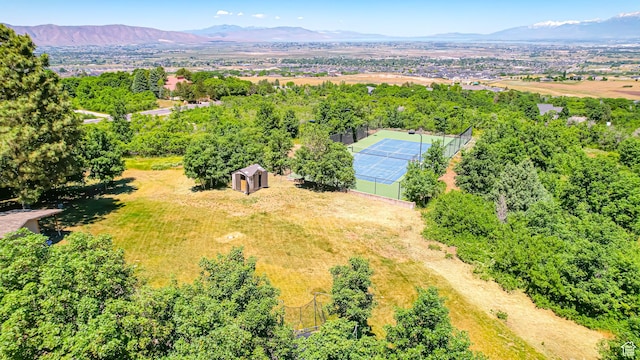 410 S Woodland Hills Dr, Woodland Hills, UT 84653 - birds eye view of property with a mountain view