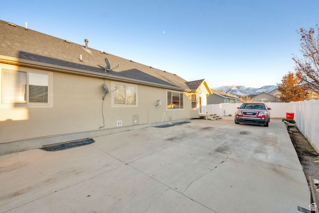 1052 S 350 E, Payson, UT 84651 - rear view of property featuring stucco siding and a mountain view