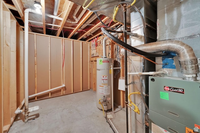 1052 S 350 E, Payson, UT 84651 - unfinished below grade area featuring water heater