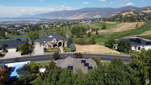 672 Skyview Cir N, Salt Lake, UT 84054 - bird's eye view with a mountain view