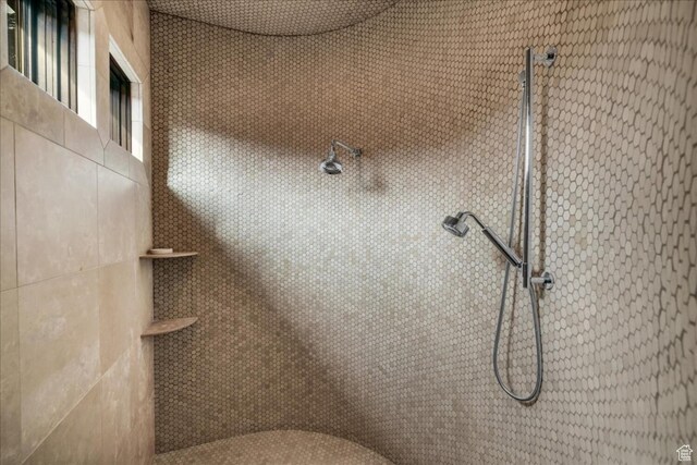 2196 W Long Sky Dr, St George, UT 84770 - bathroom with tiled shower