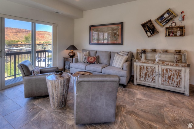 1261 N Main Rubicon Trl Unit M-14, Moab, UT 84532 - living area featuring visible vents and plenty of natural light