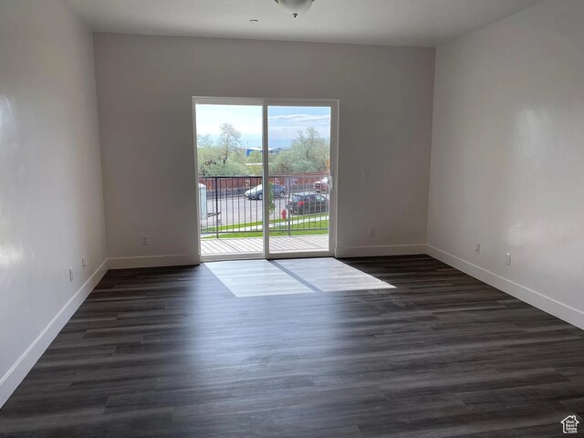875 S Depot St Unit C212, Clearfield, UT 84015 - empty room with dark wood-type flooring