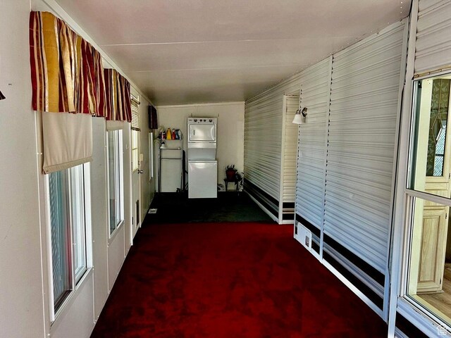 448 E Telegraph # 26, Washington, UT 84780 - hallway with dark colored carpet