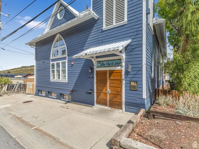 424 Park Ave Unit D, Park City, UT 84060 - view of front of property featuring a patio area