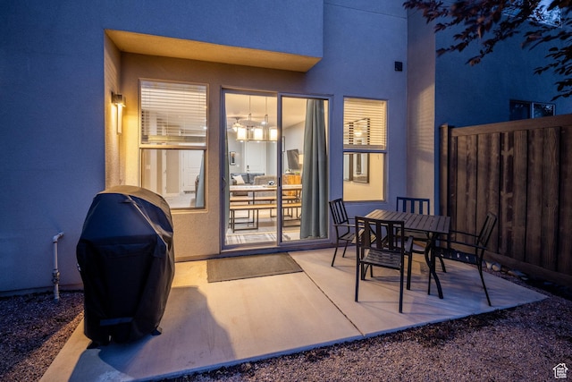 420 N 600 W, Moab, UT 84532 - view of patio / terrace featuring fence