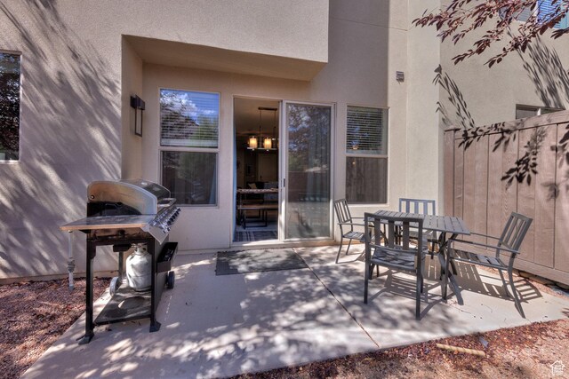 420 N 600 W, Moab, UT 84532 - view of patio / terrace featuring fence and outdoor dining area