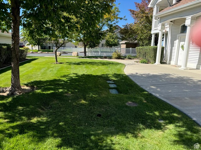 2480 W 450 S Unit 5, Springville, UT 84663 - view of yard featuring fence