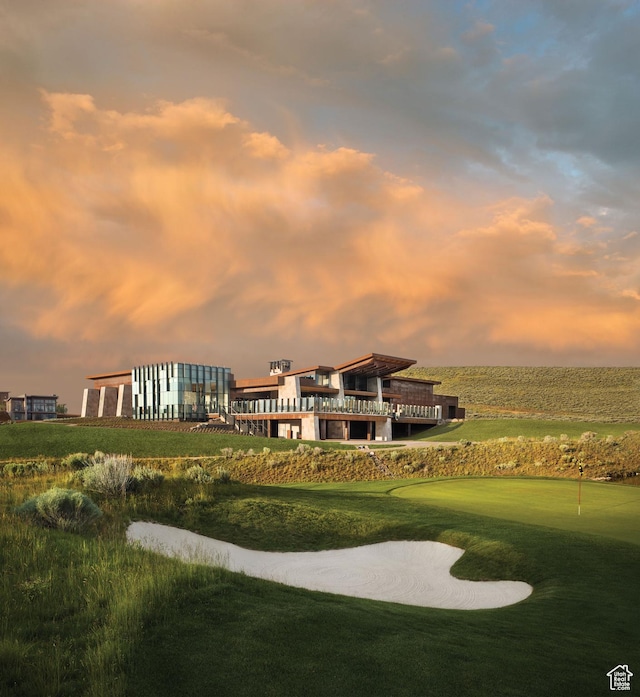 7165 Painted Valley Pass Unit 54, Park City, UT 84098 - view of property's community featuring a lawn and view of golf course