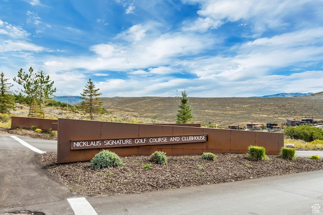 7165 Painted Valley Pass Unit 54, Park City, UT 84098 - community sign with a mountain view