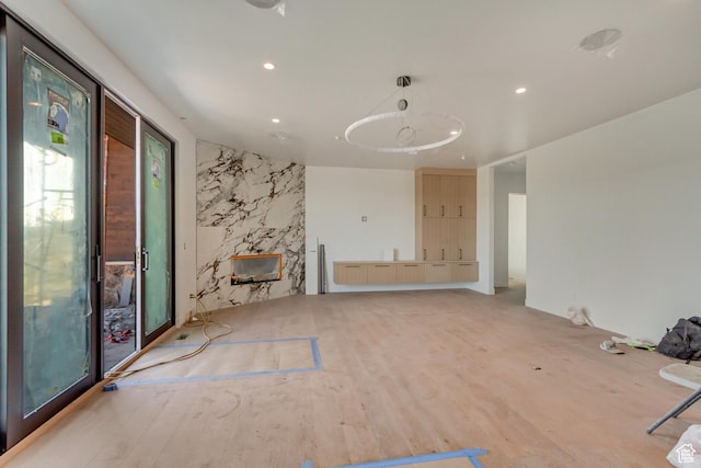 7165 Painted Valley Pass Unit 54, Park City, UT 84098 - interior space with recessed lighting and light wood finished floors