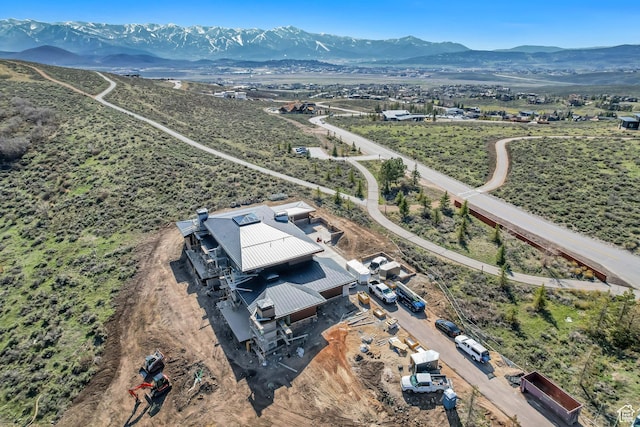 7165 Painted Valley Pass Unit 54, Park City, UT 84098 - drone / aerial view featuring a mountain view and a rural view