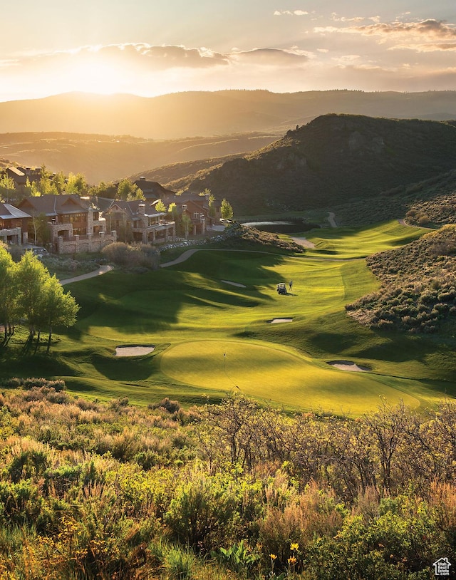 7165 Painted Valley Pass Unit 54, Park City, UT 84098 - view of home's community featuring a mountain view and golf course view