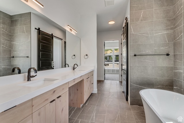 713 E 1500 N Unit 19, Orem, UT 84097 - bathroom with vanity and a tub to relax in