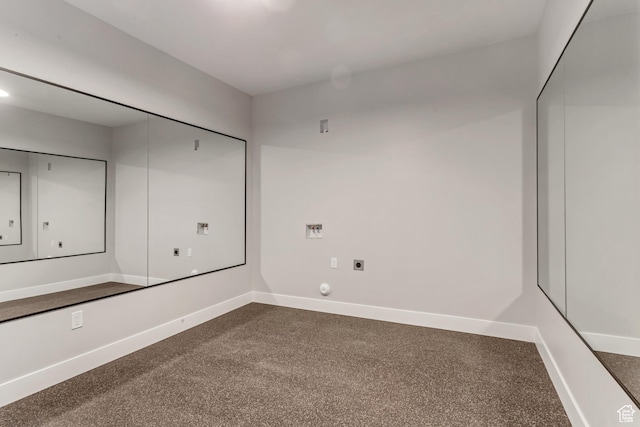 empty room with baseboards