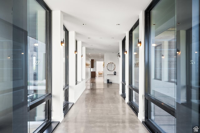 27 Normans Way, Park City, UT 84060 - hall with finished concrete flooring