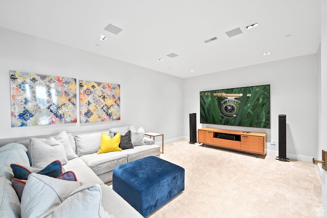 27 Normans Way, Park City, UT 84060 - carpeted living area featuring baseboards and recessed lighting