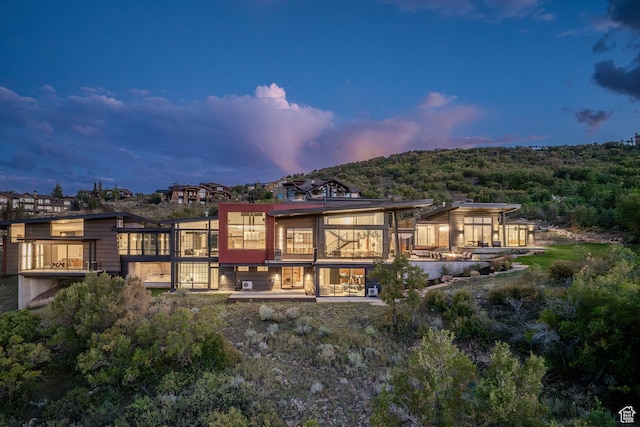 27 Normans Way, Park City, UT 84060 - back of property with a balcony and a patio area