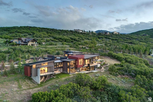27 Normans Way, Park City, UT 84060 - back of property with a wooded view