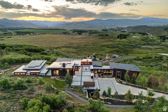 27 Normans Way, Park City, UT 84060 - aerial view of property and surrounding area with mountains