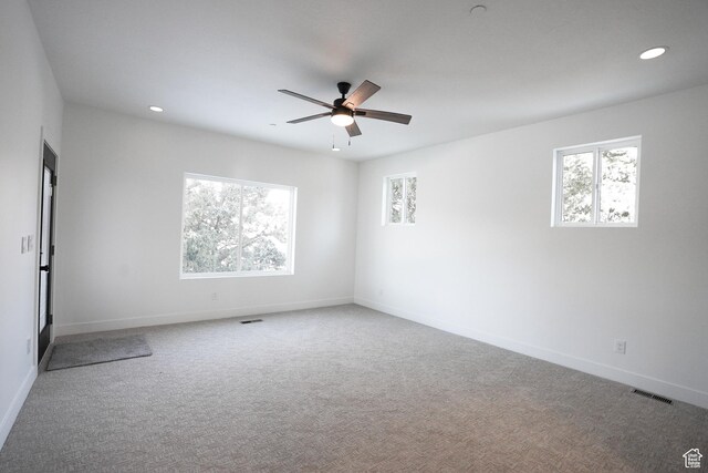 9542 Ridge Pine Rd, Heber City, UT 84032 - unfurnished room featuring carpet floors and ceiling fan