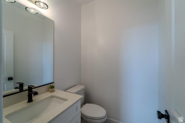 3377 W Palomar, Hurricane, UT 84737 - half bathroom featuring toilet and vanity