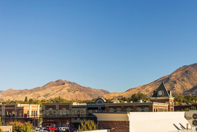 view of mountain feature