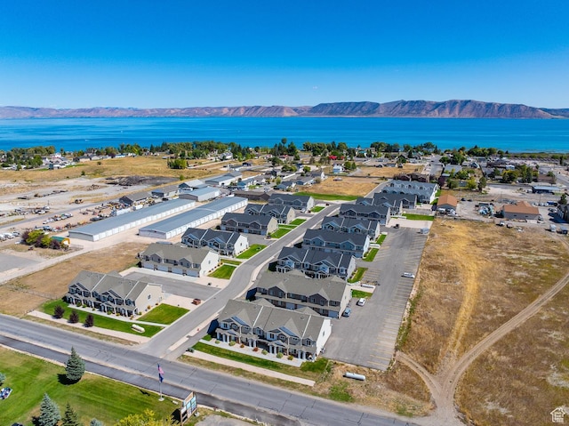 184 W Seasons Ln Unit 56, Garden City, UT 84028 - drone / aerial view with a water and mountain view and a residential view