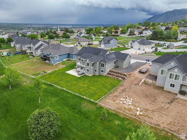 209 N Elk Ridge Dr, Elk Ridge, UT 84651 - aerial view of residential area featuring mountains