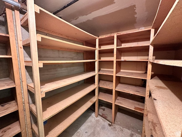 view of storage