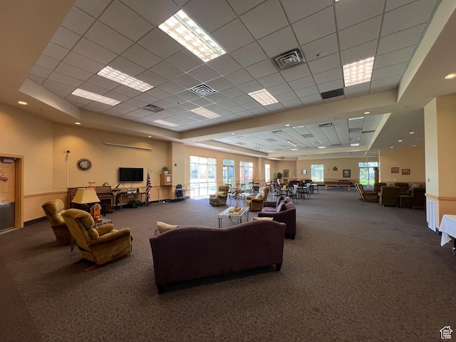 502 S 1040 E Unit 221, American Fork, UT 84003 - interior space with a paneled ceiling, plenty of natural light, and carpet