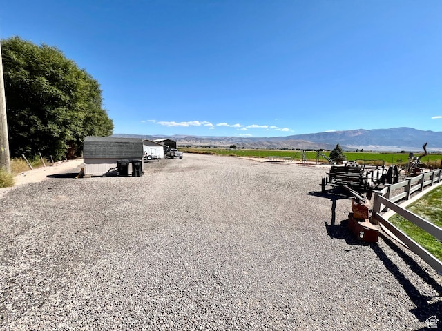 1942 N Sevier Valley Canal Rd, Richfield, UT 84701 - view of street with a mountain view and a rural view